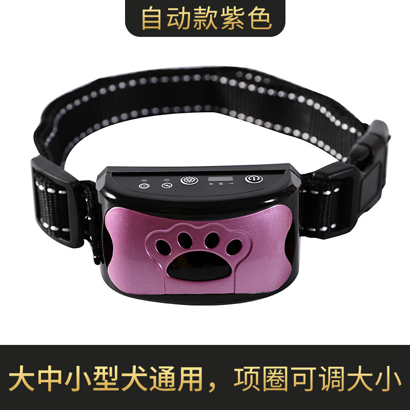 Automatic dog barking stopper, dog barking prevention device, dog training, large and small dog, pet electric shock collar
