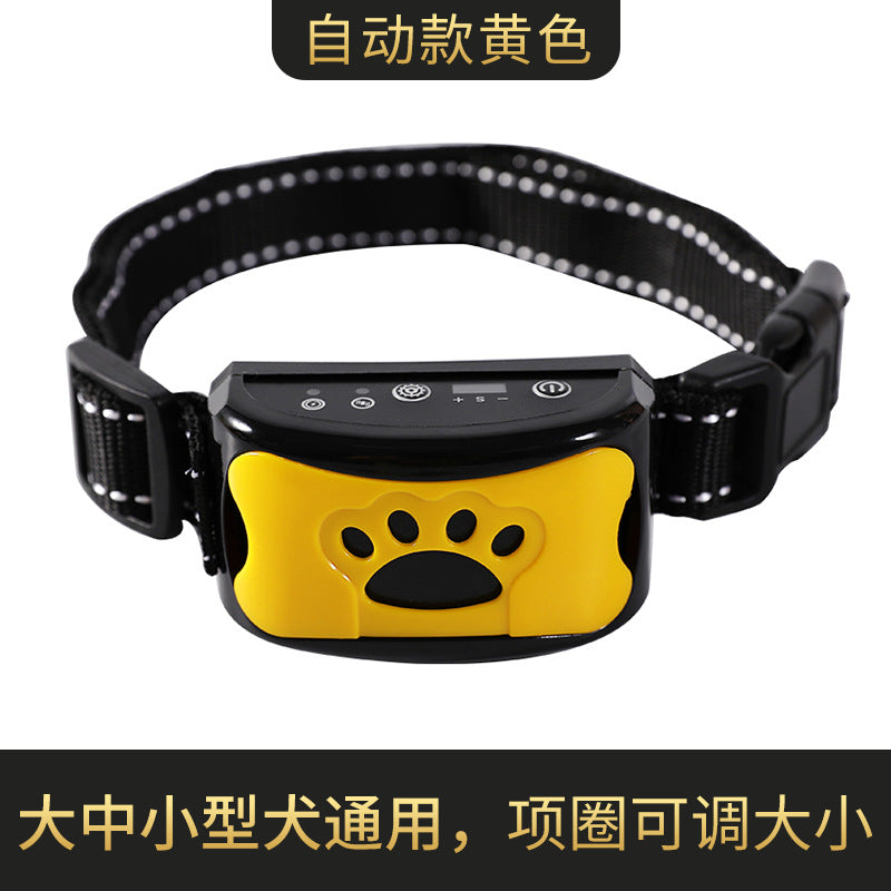 Automatic dog barking stopper, dog barking prevention device, dog training, large and small dog, pet electric shock collar
