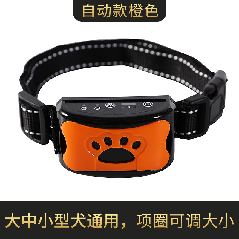Automatic dog barking stopper, dog barking prevention device, dog training, large and small dog, pet electric shock collar