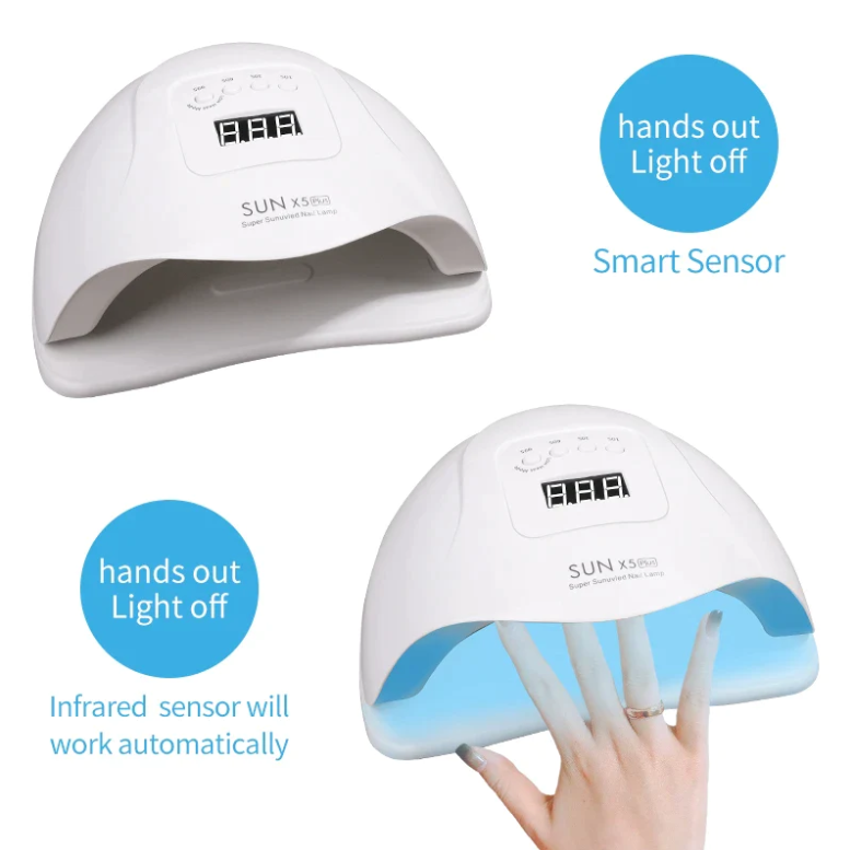 Nail Lamp with Smart Sensor