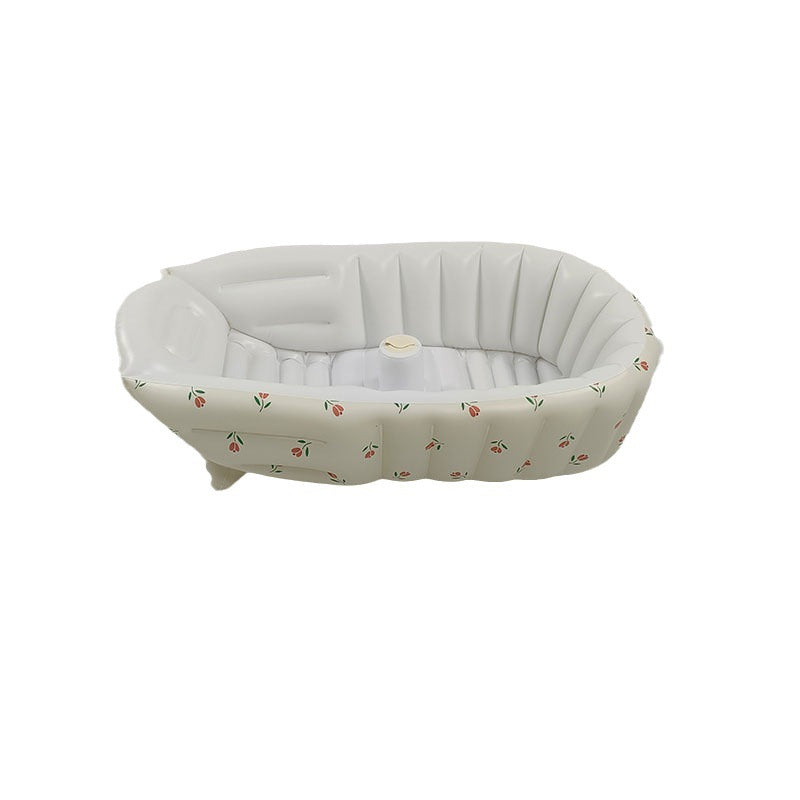 Spot baby bath tub portable bath tub foldable baby inflatable bath tub large baby game pool bathtub