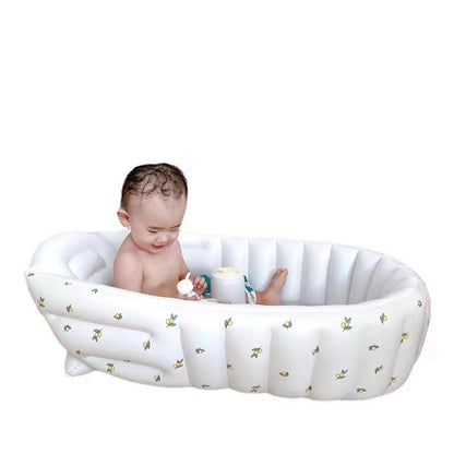 Spot baby bath tub portable bath tub foldable baby inflatable bath tub large baby game pool bathtub